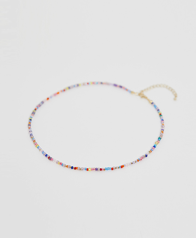 collective,콜렉티브,verve beads necklace