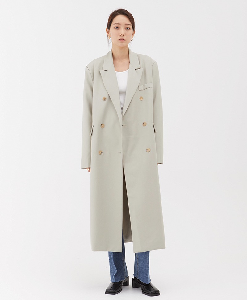 collective,콜렉티브,made double jacket (light beige)
